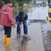 Rel terendam banjir