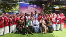 Membangun bangsa lewat pendidikan dan budaya, bupati Jombang H Warsubi membuka Fectival Cublak Suweng 2026, sekaligus meresmikan PAUD HI, Bait Kata School, Jumat 16 Janjari 2026. Foto: jombangkab.co.if