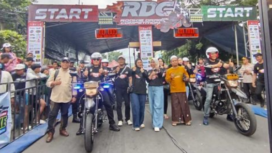 Setelah 13 tahun absen, kini Kapolres Jombang kembali menggelar Rookie Drag Competaiton (RDC) 2026, memrebutkan total hadiah Rp 118 juta, yang diikuti sebanyak 651 starter, Minggu, 18 Januari 2026. Foto: bangsaonline.com