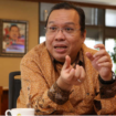 Dirut BEI, Imam Rachman, menyatakan mundur sebagai direktur utama BEI, sebagai pertanggungjawaban pasar bursa efek selama dua hari terakhir. Dimana terjadi trading panic. Foto: emitennews.com