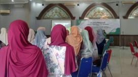 Pengurus PC PC Muslimat NU Kabupaten Jombang, melakukan sosialisasi untuk memastikan seluruh aset Muslimat NU Jombang, seperti TK, PAUD, dan kantor organisasi, memiliki status kepemilikan yang jelas dan sah secara hukum.  Foto: swarajombang.com/ elok apriyanto