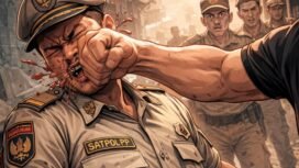 Ilustrasi kasus pemukulan kasatpol PP Jombang. Foto: swarajombang.com/ elok apriyanto