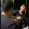 Warga desa Jatipelem, Diwek, meringkus seorang remaja yang telajh berbuat onar di perlintasan KA. Remaja itu sekarang diamankan di kantor polisi Jombang. Foto: instagram@info_seputar_jombang