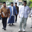 Menteri Haji dan Umroh RI, Dr. KH. Mochamad Irfan Yusuf (Gus Irfan) datang ke Jomabgn untuk meresmikan TK-SD Aqobah Islamic Montessori (AIM) dan Aqobah Institute of Business and Islamic Studies (AIBIS), di Jalan Bakalan, Dusun Ngasem, Desa Jombok, Kecamatan Ngoro, pada Sabtu (24/1/2026) pagi. Foto: jombangkab.go.id