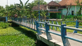Dipercepatan lelang pembangunan jembatan Kudubanjar, kecamatan Ngusikan Jombang, setelah gagal lelang tahun 2025. Foto: kredonews.com. elok aprianto
