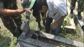 Ilustrasi, pemakaman umum di wilayah Jombang. Foto: metromedcom