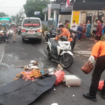 Dua mahasiswa/i semester akhir sedang menyelesaikan skripsi, mengalami kecelakaan di Jalan Arteri Porong, Desa Pamotan, Kecamatan Porong, Kabupaten Sidoarjo, pada Kamis (15/1/2026). Kedunay meninggal dunia. Foto: Ist