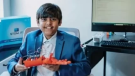 Siddharth Nandyala, remaja jenius berusia 14 tahun dari Dallas, Texas, berhasil menciptakan CircadiaV (Circadian AI). Aplikasi AI revolusioner yang mampu mendeteksi penyakit jantung hanya dalam 7 detik. Foto: globalindian