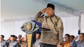 Bupati Jombang H Warsubi menegaskan segera melaksanakan penyegaran mutasi pejabat di lingkungan pemkab Jombang. Waktunya segera. Foto: swarajombang.com/ elok apriyanto