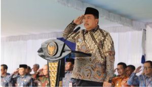 Bupati Jombang H Warsubi menegaskan segera melaksanakan penyegaran mutasi pejabat di lingkungan pemkab Jombang. Waktunya segera. Foto: swarajombang.com/ elok apriyanto