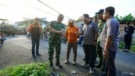 Pemerintah Kota Mojokerto menggelar kerja bakti massal serentak di seluruh lingkungan. Ist