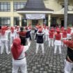 Kota Mojokerto menjadi tuan rumah Gebyar Senam DPC Persatuan Olahraga Pernapasan Indonesia (PORPI) se-Jawa Timur. Ist
