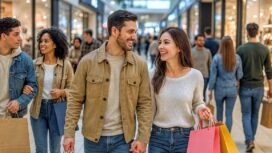 Mall Bukan Sekadar Belanja, Kini Jadi Ajang Cari Pasangan. Foto AI 