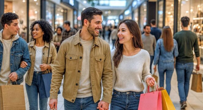 
					Mall Bukan Sekadar Belanja, Kini Jadi Ajang Cari Pasangan. Foto AI 