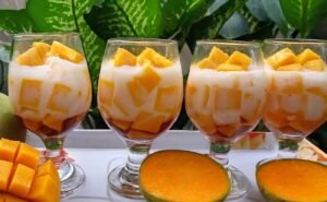 Buka Puasa dengan Es Mangga, bikin Nagih