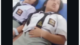 Siswa dan siswi SMK HKBP Sidikalang, Sumatera Utara, diduga menderita keracunan setelah mengonsumsi pasokan makanan dari SPPH setempat, Senin, 9 Februari 2026. Foto: Instagram@dewo_suharyo