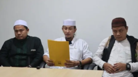 Pengurus Asnor/ banser Tangerang menyatakan menolak permohonan maaf lewat video yang dilakukan oleh Bahar Smitt, dalam kasus peganiayaan terhadap Rida.  Kasus hukum akan berjalan terus. Foto: Ist