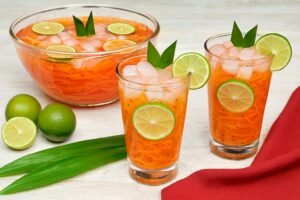 Sensasi Segar Ramadhan: Es Blewah Nipis Selasih