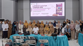 WCC Jombang saat melakukan evaluasi kekerasan seksual di Jombang. Foto: swarajombang.com/ elok apriyanto