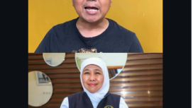 Untuk kedua kalinyya, Pengadilan Tipikor memanggil kehadiran gubernur Khofifah Indar Parawan sa sebagai saksi kasus pencairan dana hibah sebesar Rp 2triliun. Panggilan pertama KLhofah mangkir. Foto: Instagram@chak_sholeh