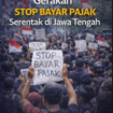 Sedang viral gerakan 'Stop Bayar Pajak' di dunia medsos, menolak bayar pajak akibat dari PKB moto dan mobil di wilayahn itu mengalami kenaikan hingga 32 persen. Foto: Ist