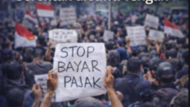 Sedang viral gerakan 'Stop Bayar Pajak' di dunia medsos, menolak bayar pajak akibat dari PKB moto dan mobil di wilayahn itu mengalami kenaikan hingga 32 persen. Foto: Ist