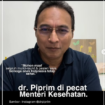 Ketua IDAI, dr. Piprim Basarah Januarso unggah pemecatan dirinya sebagai aparatur sipil negara (ASN) oleh Menteri Kesehatan Budi Gunadi Sadkini. Foto: Instagram@dr.piprim