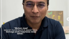 Ketua IDAI, dr. Piprim Basarah Januarso unggah pemecatan dirinya sebagai aparatur sipil negara (ASN) oleh Menteri Kesehatan Budi Gunadi Sadkini. Foto: Instagram@dr.piprim