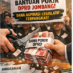 Ilustrasi pemtongan dana pokir. Foto: ist
