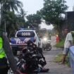 insiden kecelakaan di Kulon Progo, DIY antara Harley Davidson yang dikendarai bos rokok HS dengan Jupiter MX. Ist
