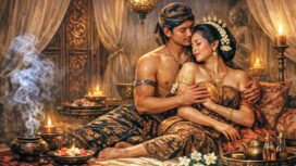 Seni Bercinta dalam Laku Budaya Jawa. Ilustrasi AI 