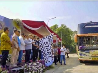 Bus mudik Jatim