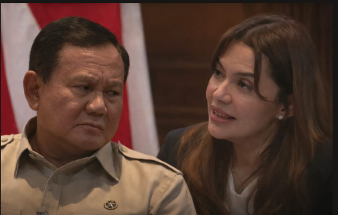 
					Presiden Prabowo melakukan pertemuan dengan sejumlah pimpinan redaksi dan tokoh pers nasional, termasuk dengan Najwa Shiba. ia bertanya kgusus tentang penanganan hukum kasus penyiraman air kerras terhadap aktiviss Kontras. Foto: Narasi/Najwa Shihab