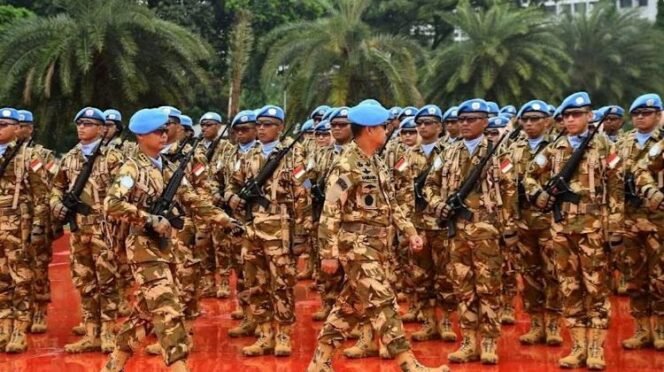 
					Pasukan TNI yang bertugas di Lebanon (Dok. Puspen TNI)