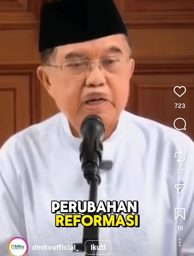 
					Jusuf Kalla, mantan Wakil Presiden RI. Foto: Ist.