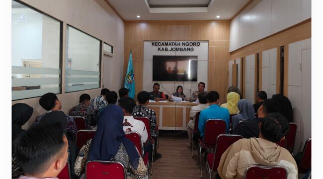 Forkompimca Ngoro Jombang, menggelar rapat koordinasi dan evaluasi pencegahan pelaksanaan MBG. Foto: jombangkab.go.id