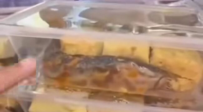 Inilah pakwt MBG yang ditolak oleh kepsek SMA2 Pamekasan, Senin  9 Maret 2026. Foto: Ist