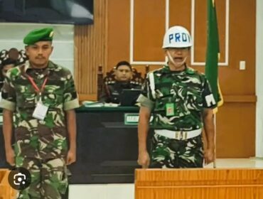 (Kiri) Serma Yonanda Agusta divonis huiuman penjara 20 tahun, oditur mioiter tuntut huuuman mati. Terbukti terlibat jadi kurir sabu 40 kg. Foto: kenet news