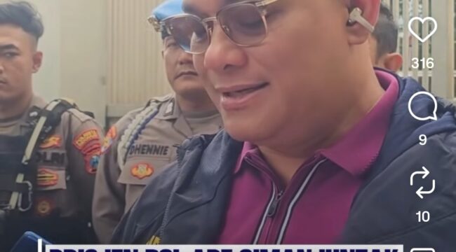 Brigjen Ade Safri Simanjuntak, Direktur Tindak Pidana Ekonomi Khusus (Dittipideksus) Bareskrim Polri. Foto JTv