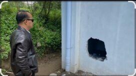 Aparat keamanan di Boyolali melakukan peneriksaan gedung KDMP di desa Ribginlarik yang menjadi korban pembobolan sepekan lalu. Foto: ist