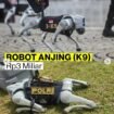 Polri memiliki 14 unit Robobotdog K9 Rp3 mikiar/unit. Foto: Ist