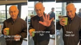 Netizen menyebutnya sebagai Coffeegate alias Skandal Kopi. Sebuah video seolah Netanyahu masih hidup. Foto: ist