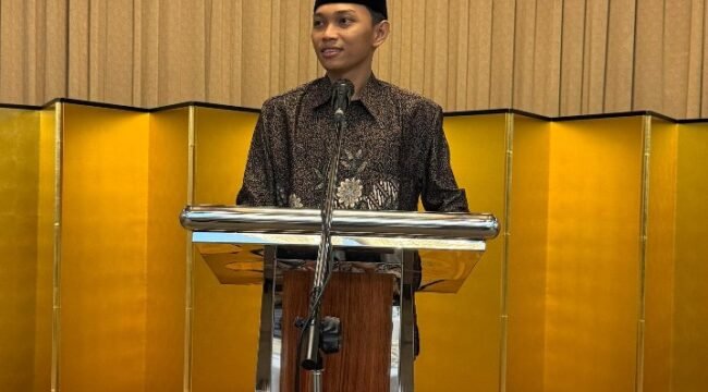 Achmad Baha’ur Rifqi, ­Presidium Nasional BEM PTNU se-Nusantara. Foto: Ist
