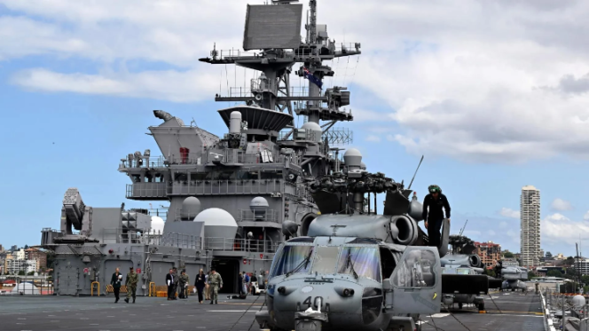 
					Mendarat di Timur Tengah, 5000 Tentara AS dari Jepang