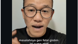 Dr Fatwa Adikusuma, ahli genetika molekuler. Foto: Instagram@Dr_fatwa_adikusuma