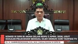 Bukan pelecehan biasa, sehingga Komisi III DPR RI memutuskan untuk menggelar agenda Rapat Dengar Pendapat (RDP) bahan kasus pelecehan seksual yang dilakukan oleh seorang Syh AM pada tanggal 2 April 2026. Foto: Instagram@hbibirokhman