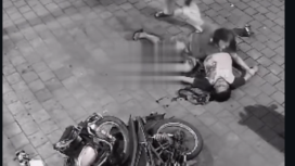 Seorang juru parkir bernama Kancil meninggal dunia akibta tiga tikaman di perut dan dada yang dilakukan oleh dua rekannya di area parkir Jl. Ijen, kota Malang. Foto: Instagram@infomalangrayaofficial