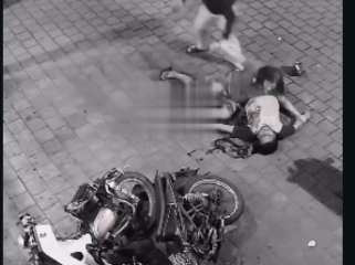 Seorang juru parkir bernama Kancil meninggal dunia akibta tiga tikaman di perut dan dada yang dilakukan oleh dua rekannya di area parkir Jl. Ijen, kota Malang. Foto: Instagram@infomalangrayaofficial