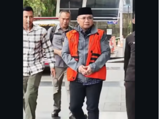 Mantan Menteri Agama, Yaqut Cholil Qoumas sejak Senin 23 Maret 2026 kembali masuk ke rumah tahanan KPK< setelah selama empat hari sejak 19 Maret 2028 dikeluarkan dari tahanan dengan status tahanan rumah. Foto: Instagram@kumparan