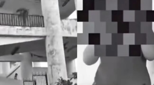 Menyoroti insiden viral terkait kasus siswa SD terjatuh dari lantai 3 pada kawasan Pasar Serangan, Bali. (Instagram.com/@trends24h)